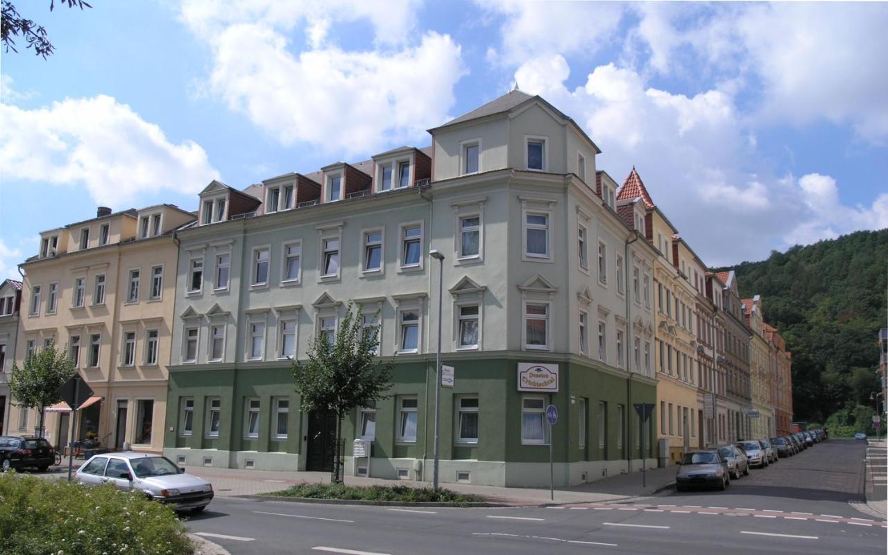Pension Triebischtal Meißen Esterno foto